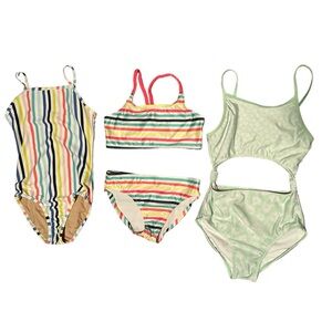 3 Swimsuits Gap, Old Navy & Art Class  10/12 Large
